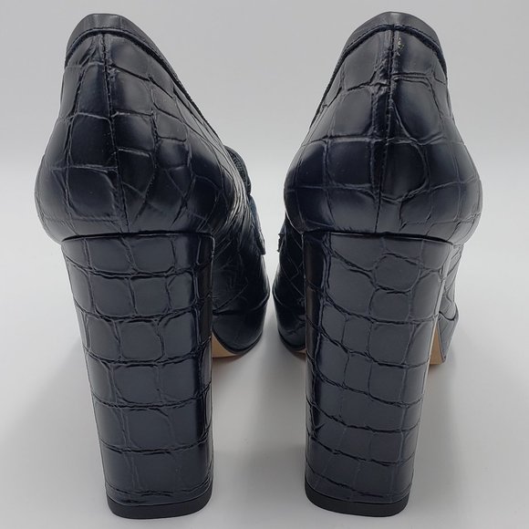 New - Perla Formentini Leather Heels - US Size 7.5 - Picture 3 of 5